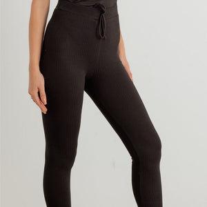 Women's Miecin Ribbed Lounge Leggings