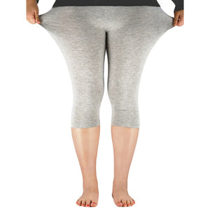 Women's Miecin Plus size Solid Summer Leggings