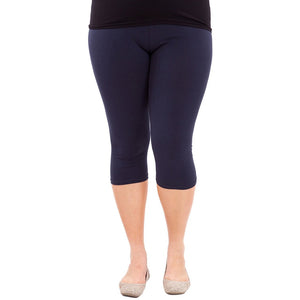 Women's Miecin Plus size Solid Summer Leggings