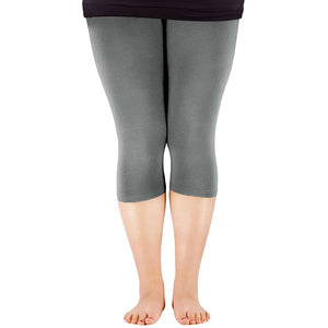 Women's Miecin Plus size Solid Summer Leggings