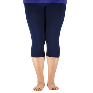 Women's Miecin Plus Size Capri Workout Leggings