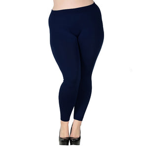 Women's Miecin Plus Size Modal Seamless High Waist Leggings