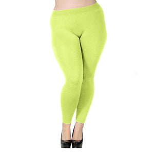 Women's Miecin Plus Size Modal Seamless High Waist Leggings