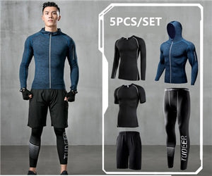 Men's Miecin 5-Piece Pro Combat Workout Set