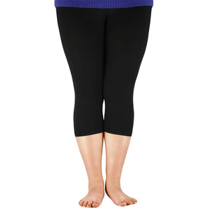 Women's Miecin Plus Size Capri Workout Leggings