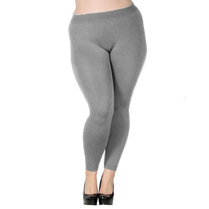 Women's Miecin Plus Size Modal Seamless High Waist Leggings