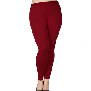 Women's Miecin Plus Size Modal Seamless High Waist Leggings