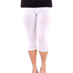 Women's Miecin Plus size Solid Summer Leggings