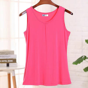 Women's Miecin Plus Size Loose Sleeveless Tank Top