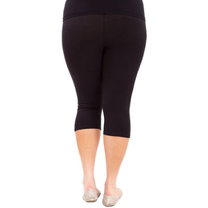 Women's Miecin Plus size Solid Summer Leggings