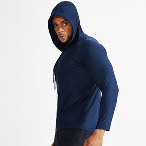 Men's Miecin Dry-Control Long Sleeve Hooded Tee