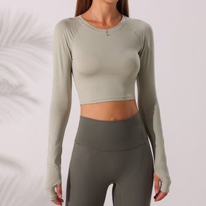 Women's Miecin Breathable Long-Sleeve Sports Top