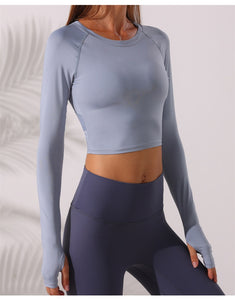 Women's Miecin Breathable Long-Sleeve Sports Top