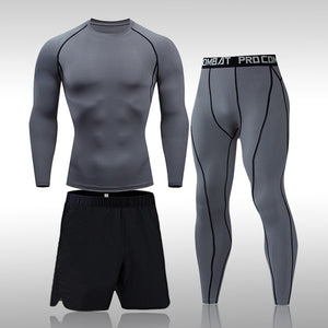 Men's Miecin 3-Piece Pro Combat Workout Set