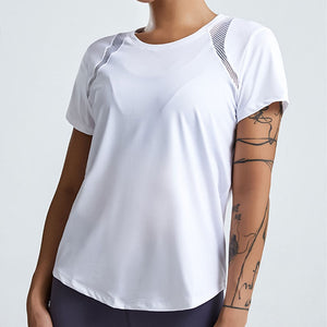 Women's Miecin Quick-Drying Short-Sleeved Yoga Top