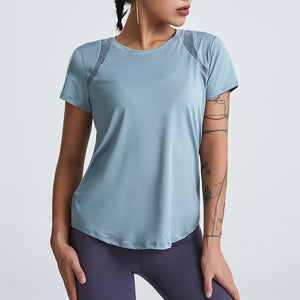 Women's Miecin Quick-Drying Short-Sleeved Yoga Top