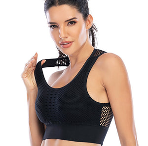 Women's Miecin Breathable Mesh Sports Bra