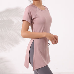 Women's Miecin Short-Sleeved Quick-Drying Yoga Top