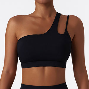 Women's Miecin Single Strap Yoga Sports Bra