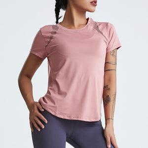 Women's Miecin Quick-Drying Short-Sleeved Yoga Top