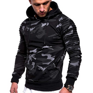 Men's Miecin Slim Ribbed Hoodie