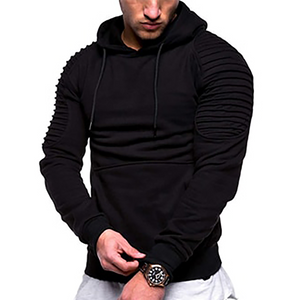 Men's Miecin Slim Ribbed Hoodie